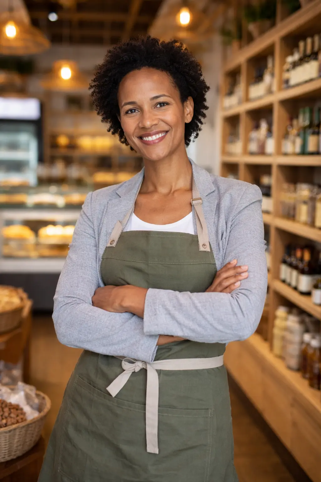 Entrepreneure développant son commerce au Canada